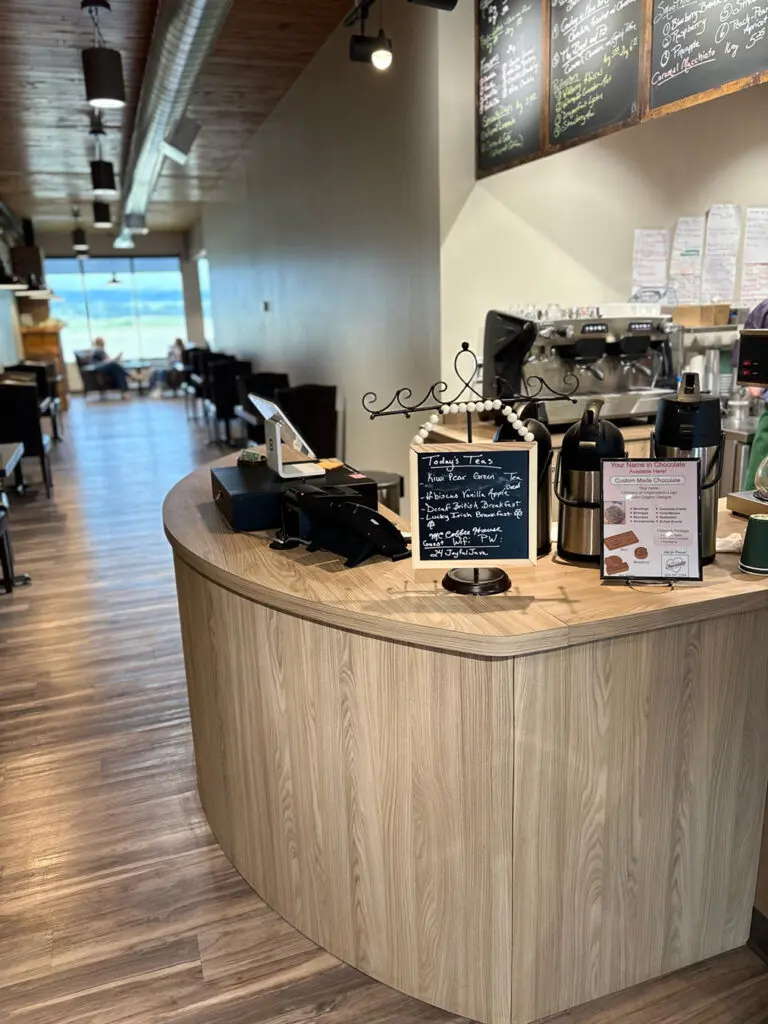 Interior - Coffee Ordering Counter at MC Coffee House