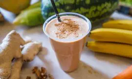 Fruit protein smoothie at MC Coffee Shop Fruit protein smoothie at MC Coffee Shop
