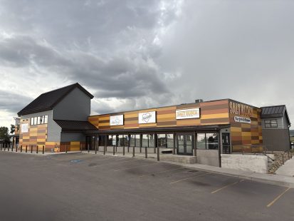 Exterior of MC Coffee House at 7201 Mt. Rushmore Road