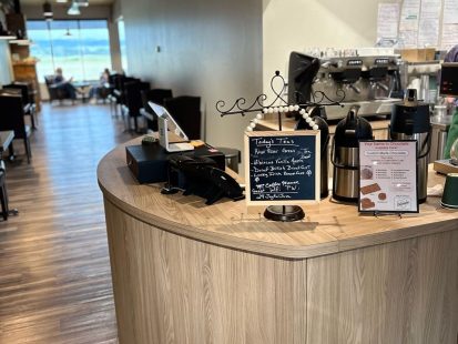 Interior – Coffee Ordering Counter at MC Coffee House Interior - Coffee Ordering Counter at MC Coffee House